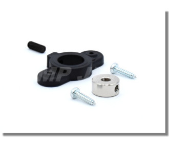 SUPPORT CARENAGE ROUE AXE 6mm, la paire