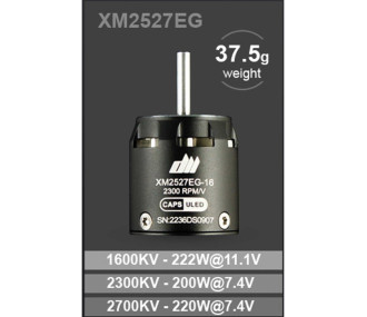 Moteur Dualsky XM2527EG-14 (37,5g, 2700KV)