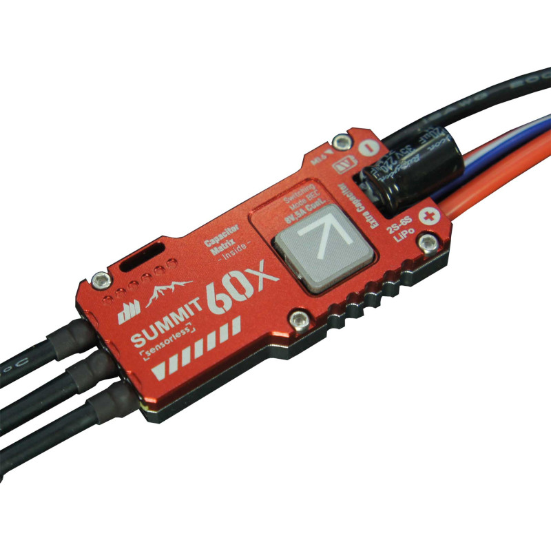Controleur Brushless Summit 60X 2-6S Ubec 8V - Dualsky