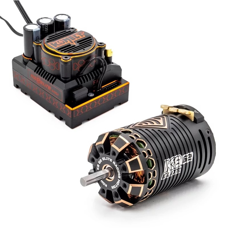 Combo RS8 Elite brushless + motore K8 4268 1900 Kv