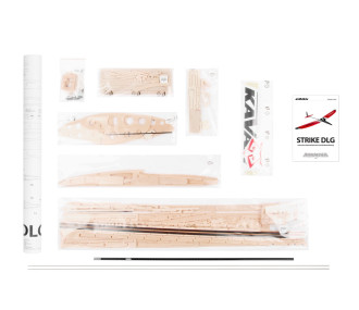 Planeur KAVAN Strike DLG 1498mm kit