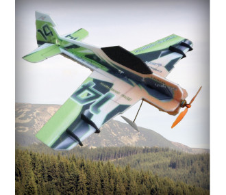 RC Plane Factory Crack Yak 'Lite Series' green/orange approx.0.80m