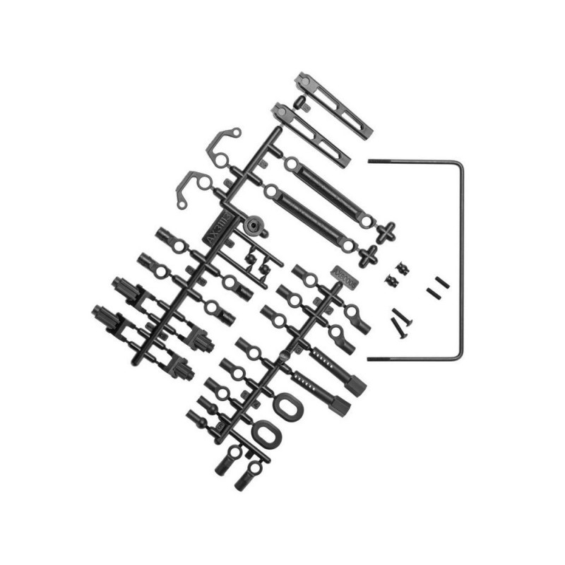 AXIAL AX31331 Juego de barras estabilizadoras traseras RR10 blandas