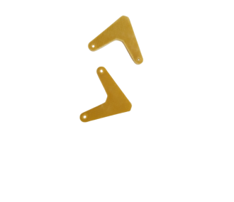 GUIGNOL FIBRE DERIVE 27x21,5 mm 2St.