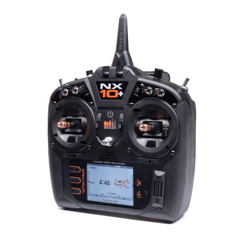 Radio NX10+ 20 Canales Spektrum DSMX 2,4GHz - Sólo transmisor