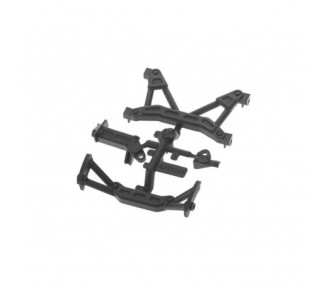 AXIAL AX31386 Soportes de bastidor SCX10 II