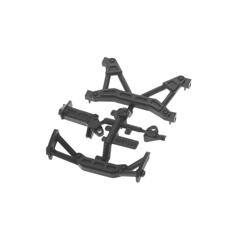 AXIAL AX31386 Soportes de bastidor SCX10 II