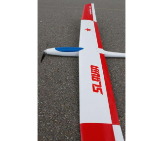 Slavia 2,3m rosso e bianco ARF TopModel CZ