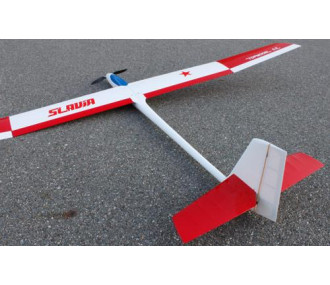 Slavia 2.3m Rojo y Blanco ARF TopModel CZ
