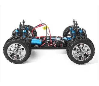 BRONTOSAURUS MONSTER TRUCK BLUE 1:10 RC BRUSHLESS MOTOR