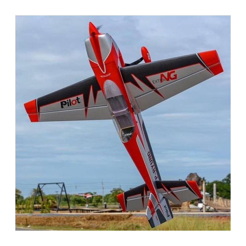 Aereo acrobatico EXTRA NG 78" - (apertura alare 1,97m) - rosso carbone