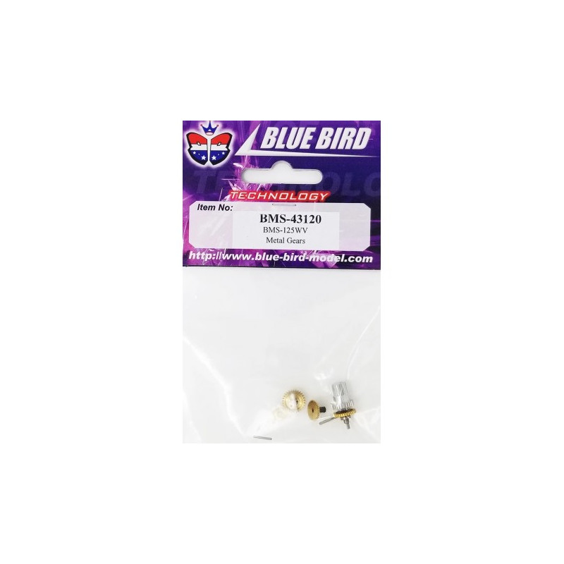Blue Bird set pignons servo BMS-125WV/WV+