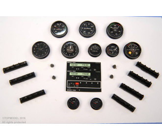 KIT CONSTRUCTION INSTRUMENT PANEL SUKHOI 26-31 1:4