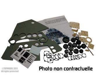 KIT DE CONSTRUCCIÓN DE SALPICADEROS PIPER J3/L4H 1:4
