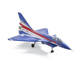 Jet FMS 64 mm EDF J10 PNP - Blu con reflex V3