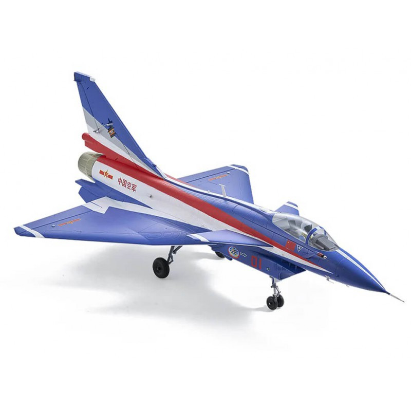 Jet FMS 64mm EDF J10 PNP - Azul con réflex V3