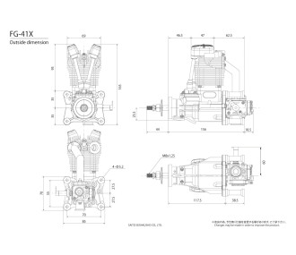 Motor Saito FG-41 X