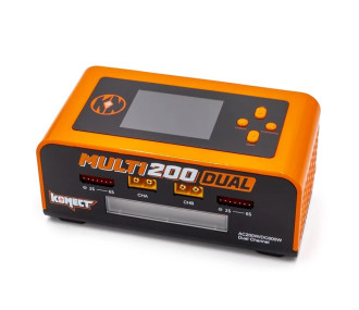 Chargeur DUAL AC/DC 200W Multi-Fonctions charge/decharge equilibreur