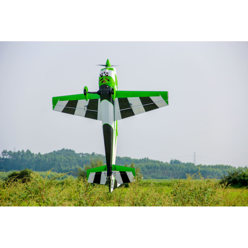 Avion Voltige Pilot RC EXTRA NG 90" - (envergure 2,29m) - Vert, Blanc, Noir