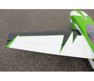Avión acrobático EXTRA NG 90" - (envergadura 2,29m) - Verde, Blanco, Negro