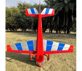 Aereo acrobatico EXTRA NG 90" - (apertura alare 2,29m) - Rosso, Grigio, Blu