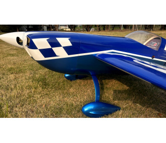 Kunstflugzeug - Extra 330 SX - RC-Pilot - (Spannweite 2,29m) Blau, Weiß, Schwarz