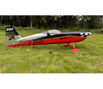 Aerobatic Plane - Extra 330 SX - Pilot RC - (wingspan 2,29m) Black, Grey, Red