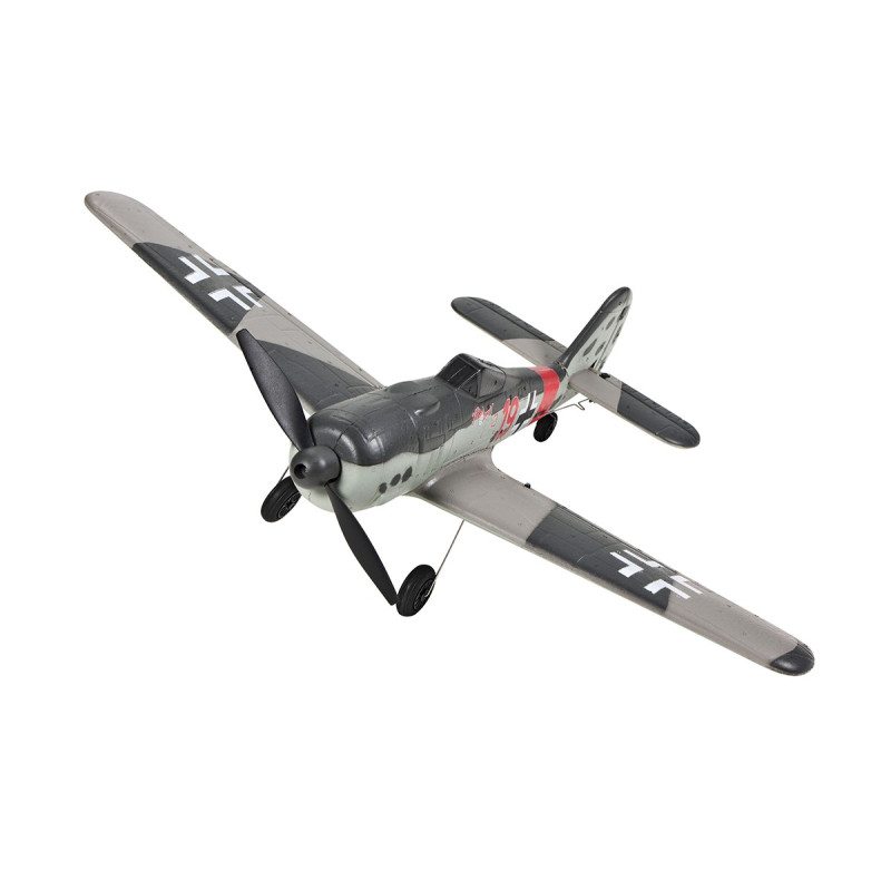 Avión Top Rc Hobby FW190 Rojo RTF aprox.0.402m