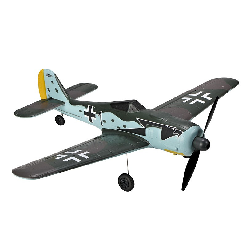 Avion Top Rc Hobby FW190 Jaune RTF approx.0.402m