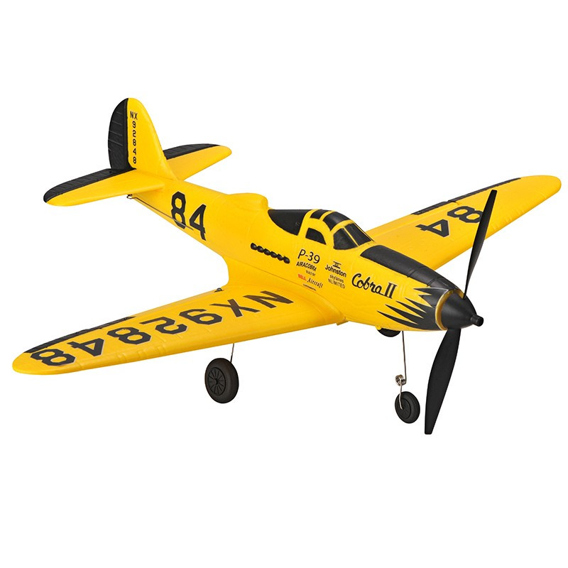 Avion Top Rc Hobby P39 Yellow RTF approx.0.402m