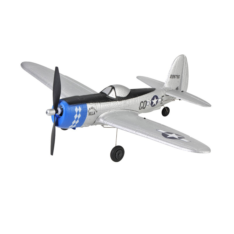 Avion Top Rc Hobby P47 Bleu RTF circa 0,402m