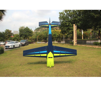 Aereo acrobatico - Pilot RC - Slick 60 - (circa 1,52 m) - Verde, blu, nero