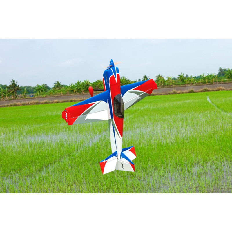 Aerobatic - Pilot RC - Slick 84 - (approx 2.13 m) - White, Blue, Red