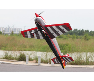 Aerobatic Plane - Pilot RC - Slick 84 - (approx 2.13 m) - Red, Grey, White