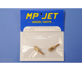 FLAT FASTENER M2,5 2pcs