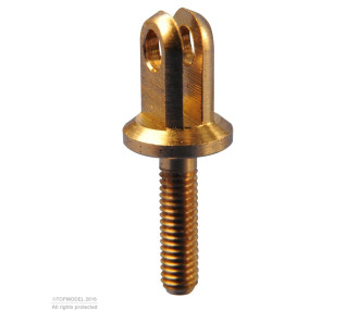 FLAT FASTENER M2,5 2pcs