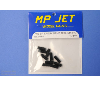 TORNILLO 6 SLEEVE HEADLESS M4x10 mm 10pcs