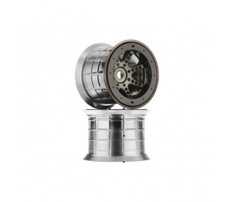 AXIAL AX8046 Oversize Beadlock 8-Spoke Black Chrome (2)