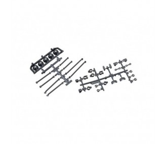AXIAL AX80085 Universal Mount 5 Bucket Light Bar Black