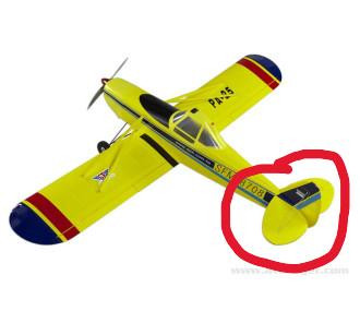 EMPENNAGE PIPER PA-25