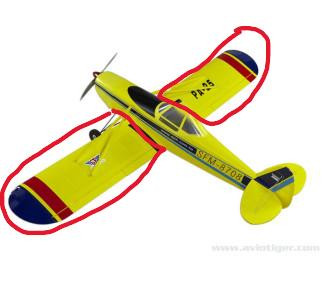ALI PIPER PA-25 MODELLO SF