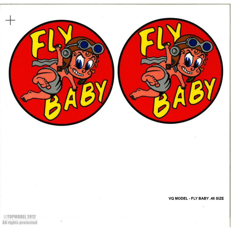 FLY BABY AUFKLEBER