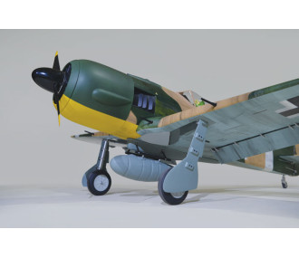 Phoenix Model Aircraft - FOCKE-WULF Fw 190A aprox. 2.15m con tren de aterrizaje eléctrico 50-60cc ARF CARBON
