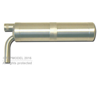 SILENCIOUS ALUMINUM FRONT OUTPUT UP TO 75cc