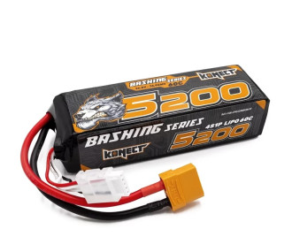 Konect Lipo 5200mah 14.8V 60C 4S1P 76.96Wh bash (XT90)