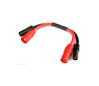 GForce GF-1311-030 Câble d'extension de puissance XT-150 + As-150 Anti Spark 10Awg Câble silicone 12Cm 1 pc
