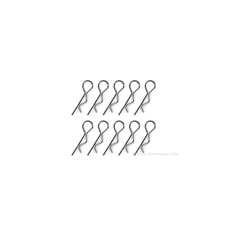 CLIPS CARRO 1/8 BLACK WIDE 45