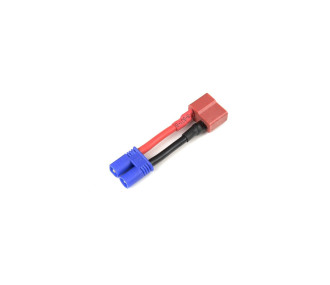 GForce GF-1301-090 Câble adaptateur de puissance deans mâle en Ec2 male 14Awg Câble silicone 1 pc