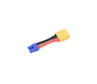 GForce GF-1301-099 Câble adaptateur d'alimentation Ec-2 femelle en XT-60 mâle 14Awg Câble silicone 1 pc