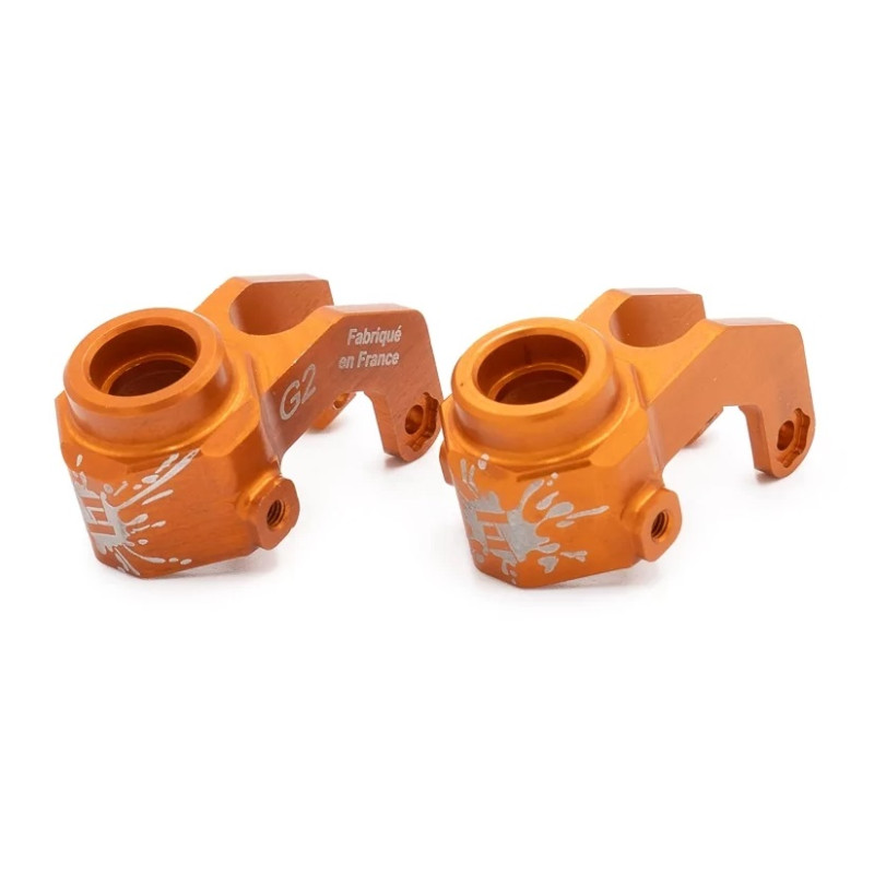 Optional Rogue Terra front spindles in G2 aluminum